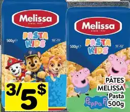 Supermarché PA PÂTES MELISSA | Pasta offer