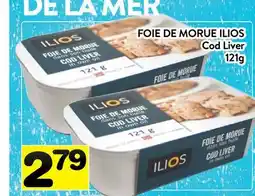 Supermarché PA FOIE DE MORUE ILIOS | Cod Liver offer
