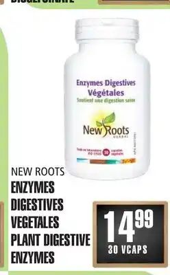 Marches Tau ENZYMES DIGESTIVES VEGETALES NEW ROOTS offer
