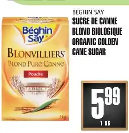 Marches Tau SUCRE DE CANNE BLOND BIOLOGIQUE BEGHIN SAY offer