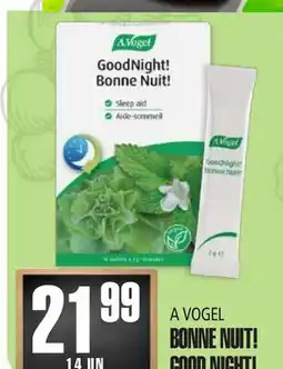 Marches Tau BONNENUIT! A VOGEL offer