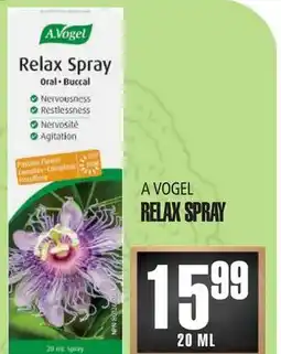 Marches Tau RELAXSPRAY A VOGEL offer