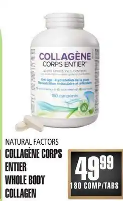 Marches Tau COLLAGÈNE CORPS NATURAL FACTORS offer