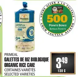 Marches Tau GALETTES DE RIZ BIOLOGIQUE PRIMEAL offer