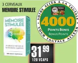 Marches Tau MEMOIRE STIMULEE 3 CERVEAUX offer