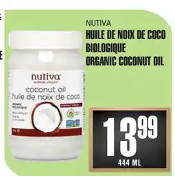 Marches Tau HUILE DE NOIX DE COCO BIOLOGIQUE NUTIVA offer