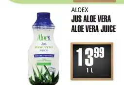 Marches Tau JUS ALOE VERA ALOEX offer