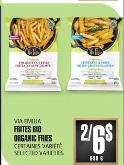 Marches Tau FRITES BIO VIA EMILIA offer