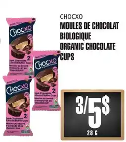 Marches Tau MOULES DE CHOCOLAT BIOLOGIQUE CHOCXO offer