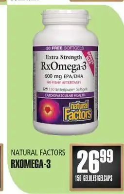 Marches Tau RXOMEGA-3 NATURAL FACTORS offer