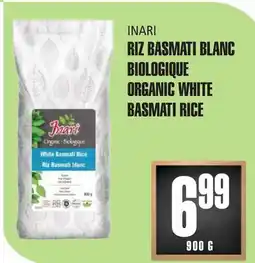 Marches Tau RIZ BASMATI BLANC BIOLOGIQUE INARI offer