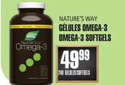 Marches Tau GÉLULES OMEGA-3 NATURE'S WAY offer