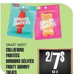 Marches Tau COLLATIONS FRUITÉES BONBONS GÉLIFIÉS SMART SWEETS offer