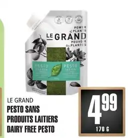 Marches Tau PESTO SANS PRODUITS LAITIERS LE GRAND offer