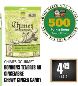 Marches Tau BONBONS TENDRES AU GINGEMBRE CHIMES GOURMET offer