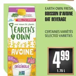 Marches Tau BOISSON D'AVOINE EARTH OWN FRESH offer