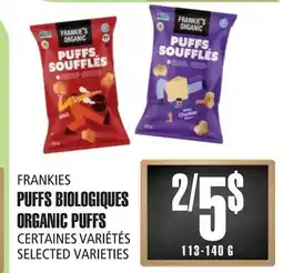 Marches Tau PUFFS BIOLOGIQUES FRANKIES offer