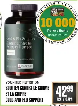 Marches Tau SOUTIEN CONTRE LE RHUME ET LA GRIPPE YOUNITED NUTRITION offer