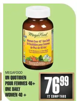 Marches Tau UN QUOTIDIEN POUR FEMMES 40+ MEGAFOOD offer