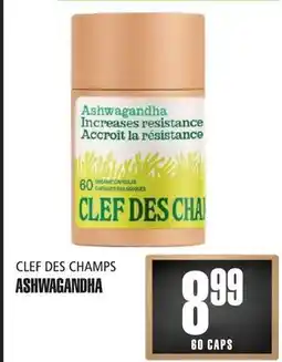 Marches Tau ASHWAGANDHA CLEF DES CHAMPS offer