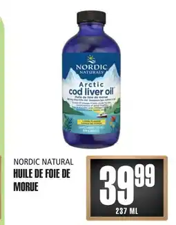 Marches Tau HUILE DE FOIE DE MORUE NORDIC NATURAL offer
