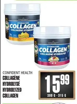 Marches Tau COLLAGÈNE HYDROLYSÉ CONFIDENT HEALTH offer