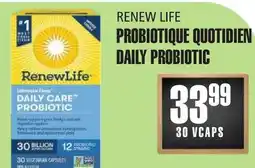 Marches Tau PROBIOTIQUE QUOTIDIEN RENEW LIFE offer