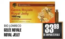 Marches Tau GELÉE ROYALE BIO LONRECO offer