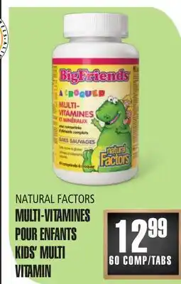 Marches Tau MULTI-VITAMINES POUR ENFANTS NATURAL FACTORS offer