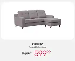 Meubles RD Reversible Sectional offer