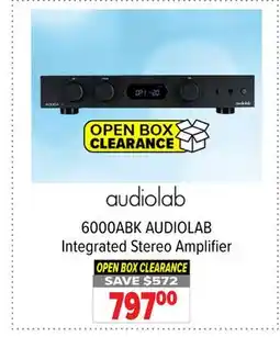 2001 Audio Video AUDIOLAB Integrated Stereo Amplifier offer