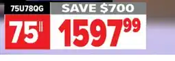 2001 Audio Video 75U78QG Hisense 75 U78QG Mini-LED Pro offer