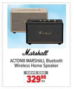 2001 Audio Video ACTONIII MARSHALL Bluetooth Wireless Home Speaker offer
