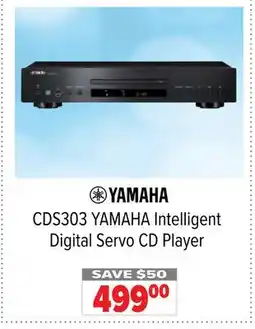 2001 Audio Video CDS303 YAMAHA Intelligent Digital Servo CD Player offer