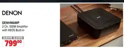 2001 Audio Video DENHMAMP 2 Ch. 100W Amplifier with HEOS Built-in offer