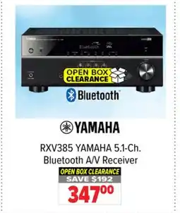 2001 Audio Video RXV385 YAMAHA 5.1-Ch. Bluetooth A/V Receiver offer
