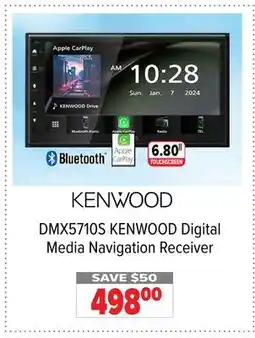 2001 Audio Video DMX5710S KENWOOD Digital Media Navigation Receiver offer