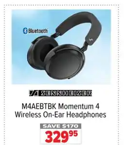 2001 Audio Video M4AEBTBK Momentum 4 Wireless On-Ear Headphones offer