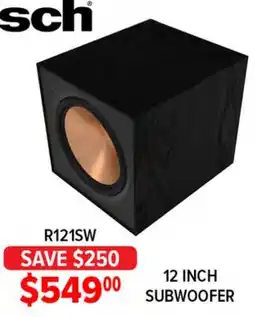 2001 Audio Video R121SW KLIPSCH 12 INCH SUBWOOFER offer