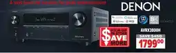 2001 Audio Video DENON AVRX3800H 9.4 Ch AV Receiver for Home Theater Enthusiasts with Dolby Atmos offer