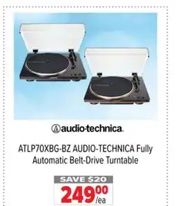 2001 Audio Video ATLP70XBG-BZ AUDIO-TECHNICA Fully Automatic Belt-Drive Turntable offer