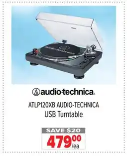 2001 Audio Video ATLP120XB AUDIO-TECHNICA USB Turntable offer