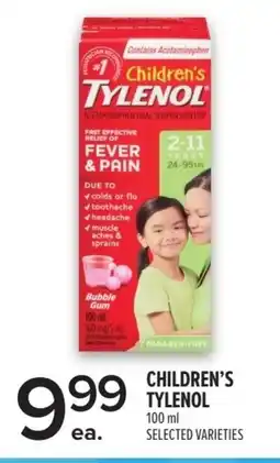 Metro Children's tylenol offer