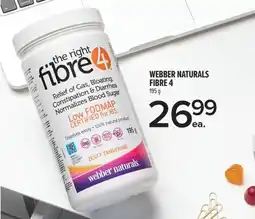 Metro Webber naturals fibre 4 offer