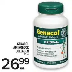 Metro Genacol aminolock collagen offer