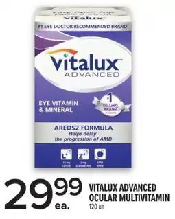 Metro Vitalux advanced ocular multivitamin offer