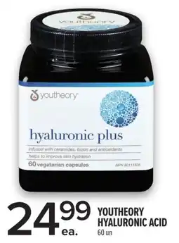 Metro Youtheory hyaluronic acid offer