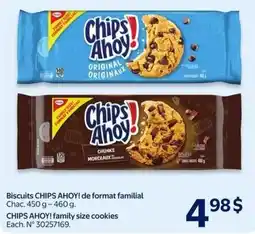 Walmart CHIPS AHOY! family size cookies offer