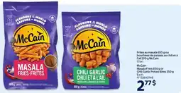 Walmart McCain Masala Fries or Chili Garlic Potato Bites offer