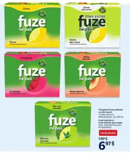 Walmart Fuze iced tea zero sugar offer